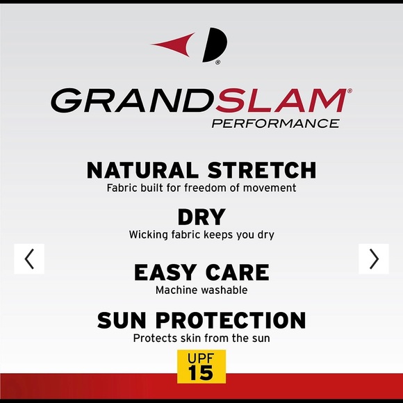 Grand Slam Performance Polo Shirt Mens - Picture 6 of 6